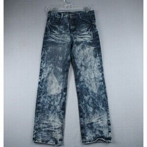 Denim & Rivets Boys Jeans Size 14 Medium Blue Acid Wash Summer Casual Wear
